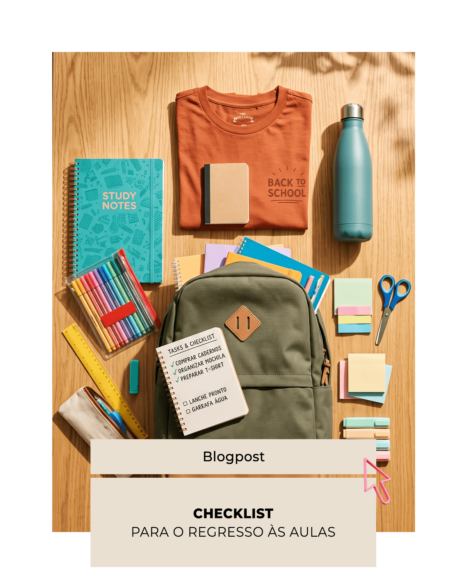 Checklist para o regresso às aulas