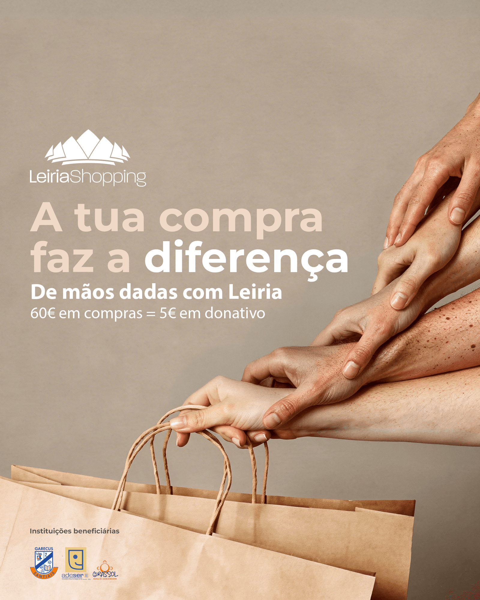 LeiriaShopping | A tua compra faz a diferença